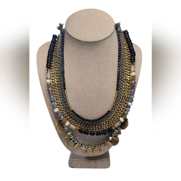 Stella & Dot Colette Statement Necklace - Picture 1 of 16